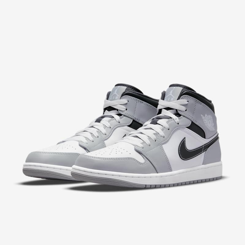 Air Jordan 1 Mid Light Smoke Grey