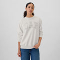 GAP Logo Crew White Rhinestone