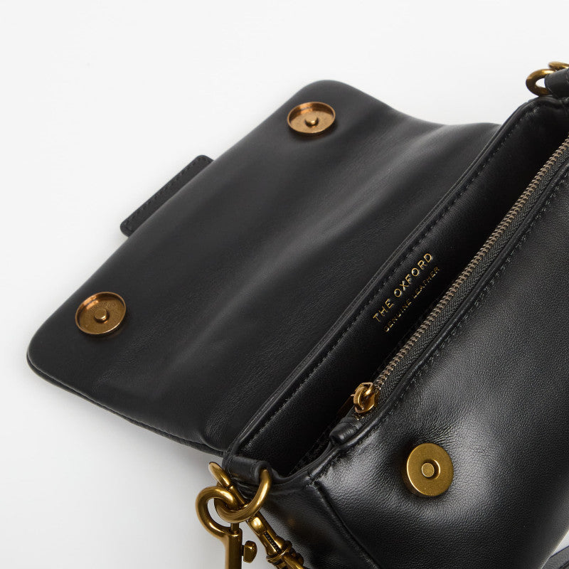 Kurt Geiger Leather Mini Oxford Black