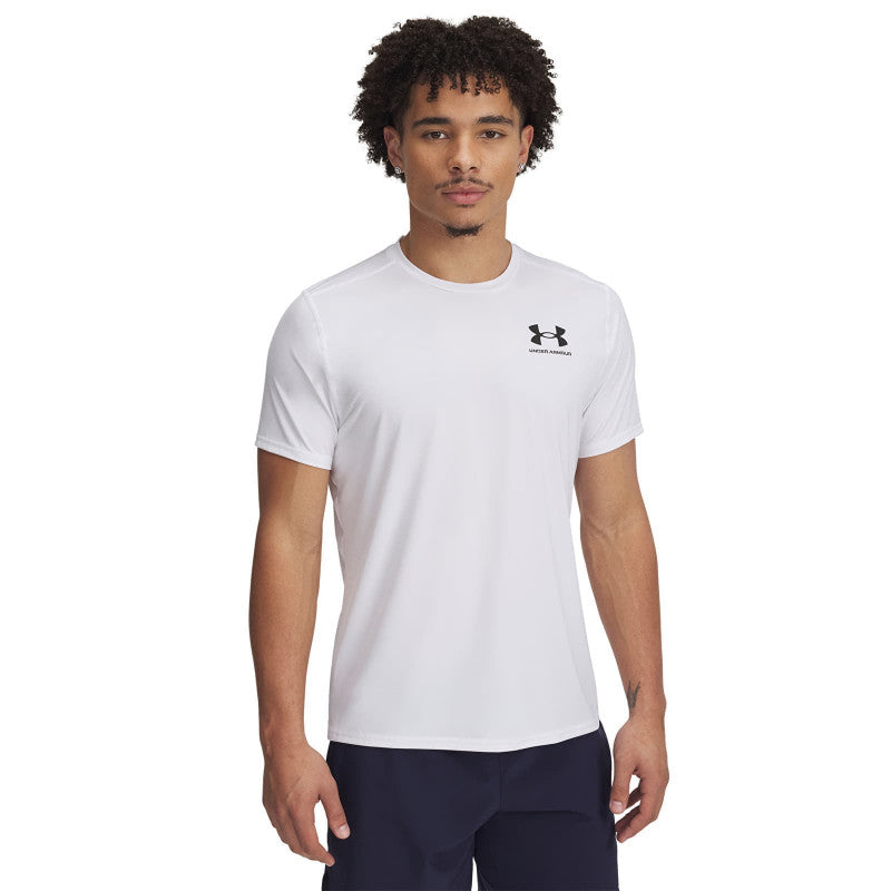 Under Armour Heatgear Fitted SS Tee White/ Black