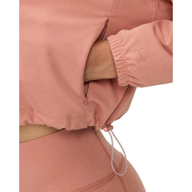 Under Armour Unstoppable Woven Hooded Jacket Canyon Pink/ Black