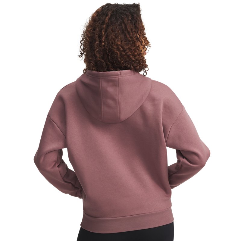 Under Armour Project Rock Icon Hoodie Maroon