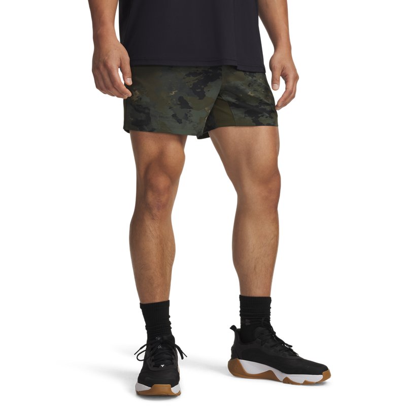 Under Armour Project Rock Ultimate Short Green Camo