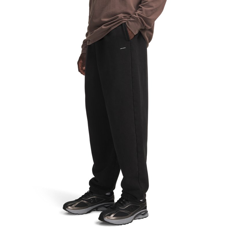Under Armour Icon HW Flc Washed Pants Ultimate Black/ Ultimate Black