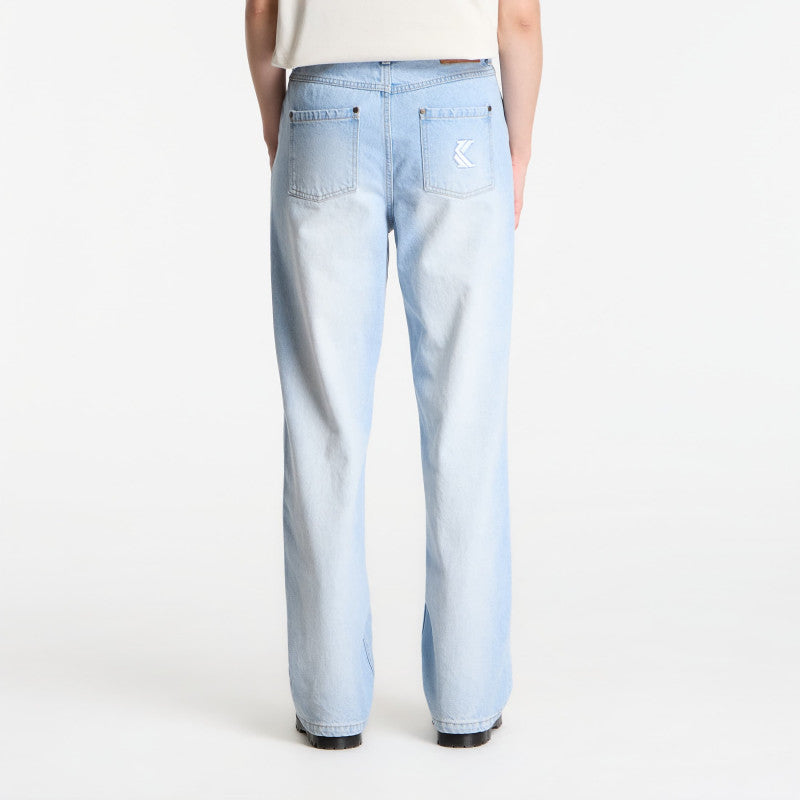 Jeansy Karl Kani Og Five Pocket Straight Leg Denim Light Blue Mc