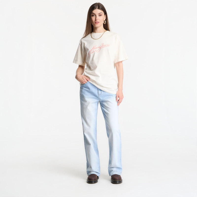 Jeansy Karl Kani Og Five Pocket Straight Leg Denim Light Blue Mc