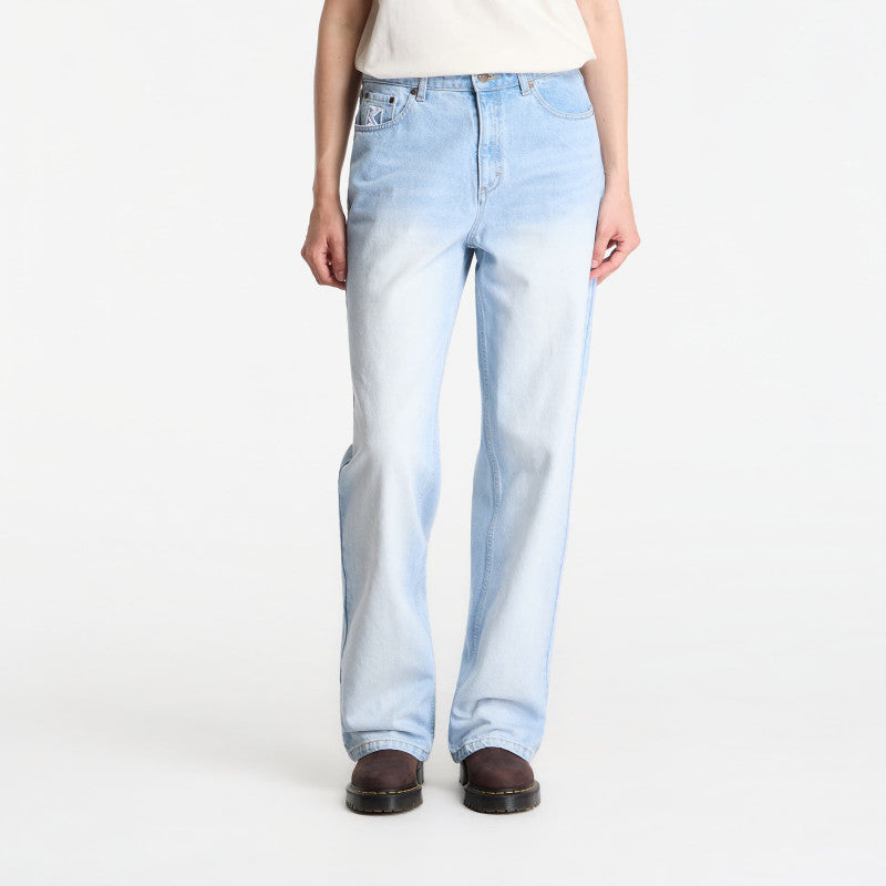 Jeansy Karl Kani Og Five Pocket Straight Leg Denim Light Blue Mc