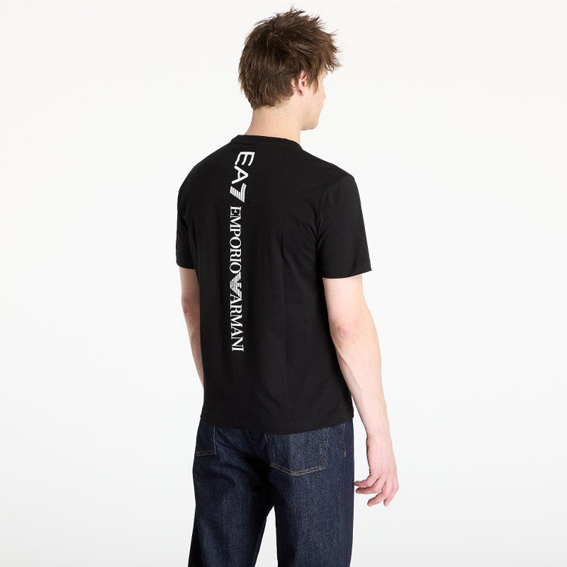 EA7 Emporio Armani Train Logo Series M Tee Ss Black/ White