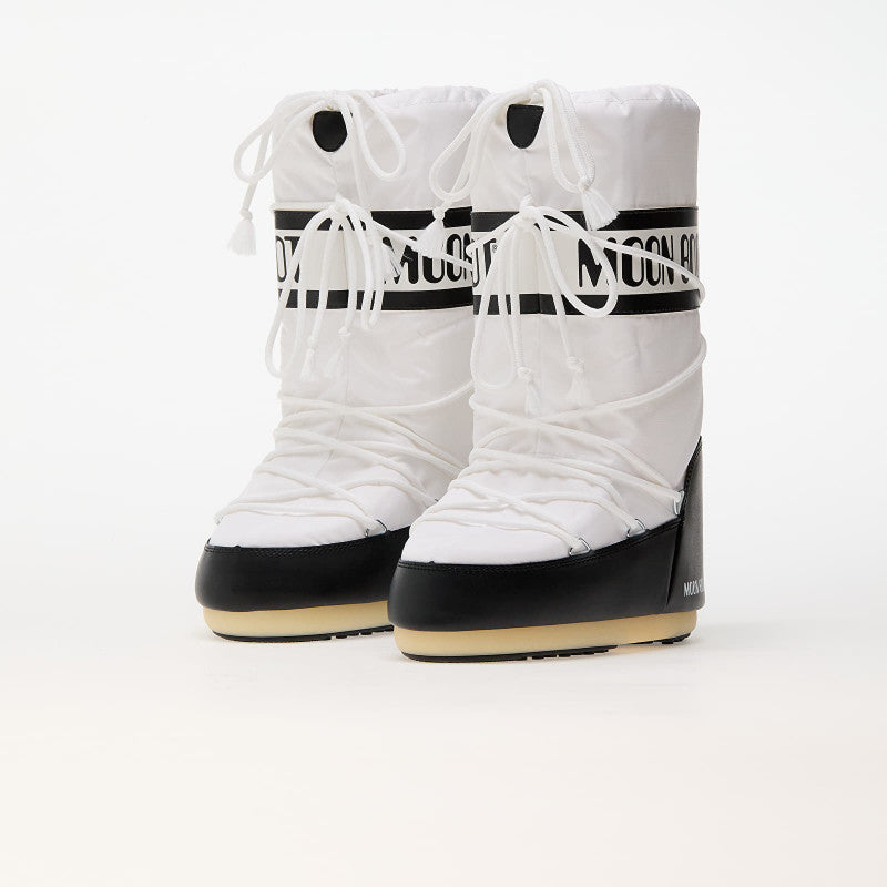 Moon Boot Icon Nylon Black/White