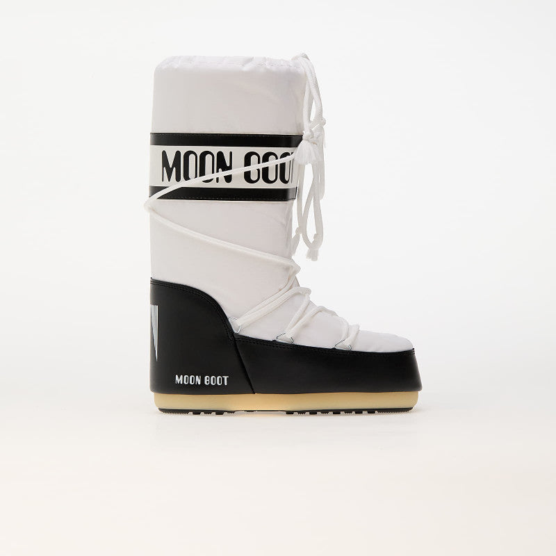 Moon Boot Icon Nylon Black/White