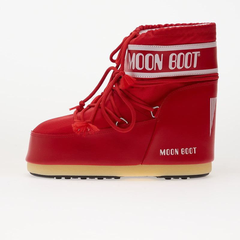 Moon Boot Icon Low Nylon Red