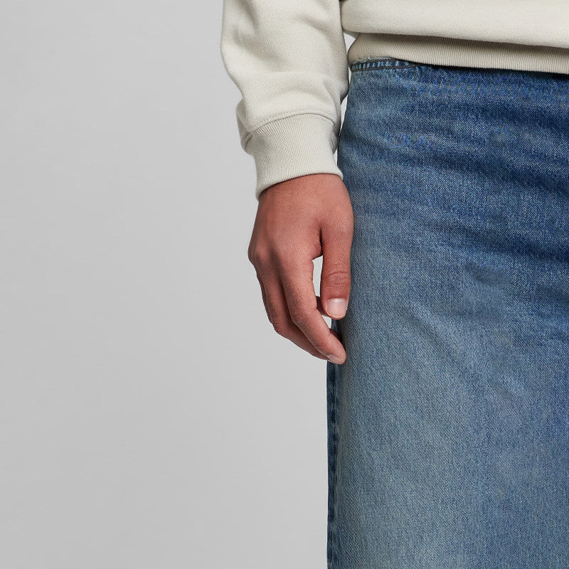 GAP Denim Pants Straight Medium Wash