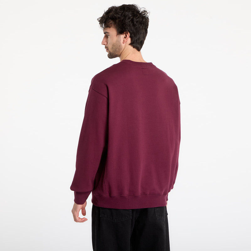 GAP Oversized Heavyweight Sweatshirt Tuscan Red