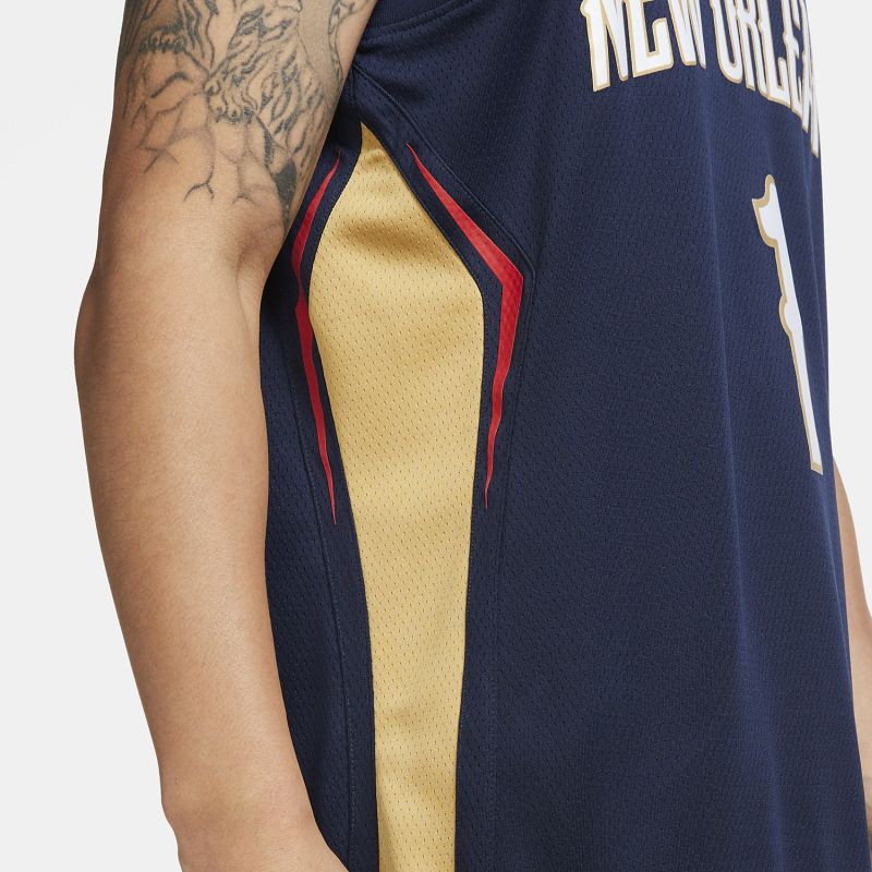 Nike NBA Zion Williamson Pelicans Icon Edition 2020 Swingman Jersey marškinėliai