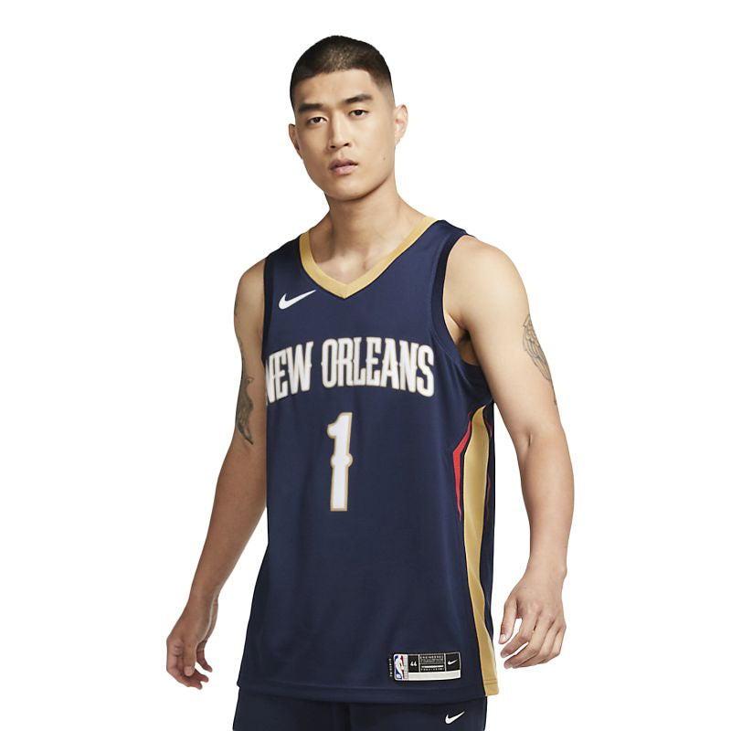 Nike NBA Zion Williamson Pelicans Icon Edition 2020 Swingman Jersey marškinėliai