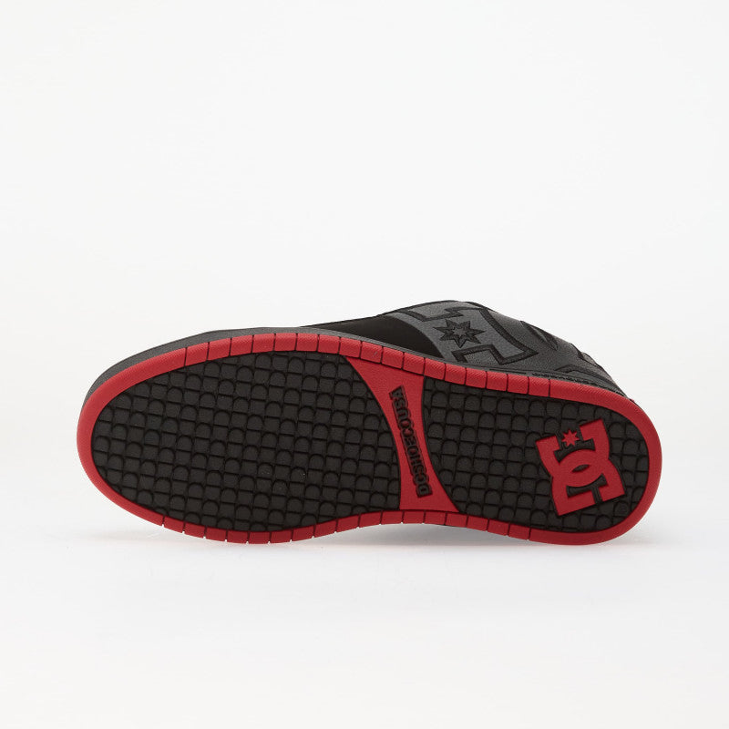 DC Court Graffik Sq Black/ Grey/ Red