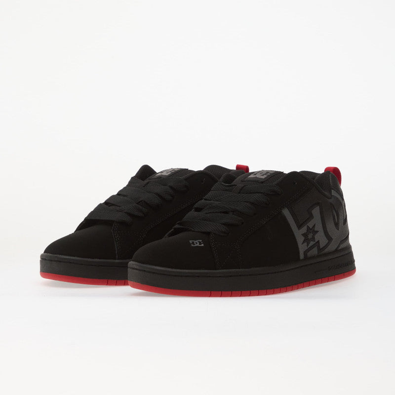 DC Court Graffik Sq Black/ Grey/ Red