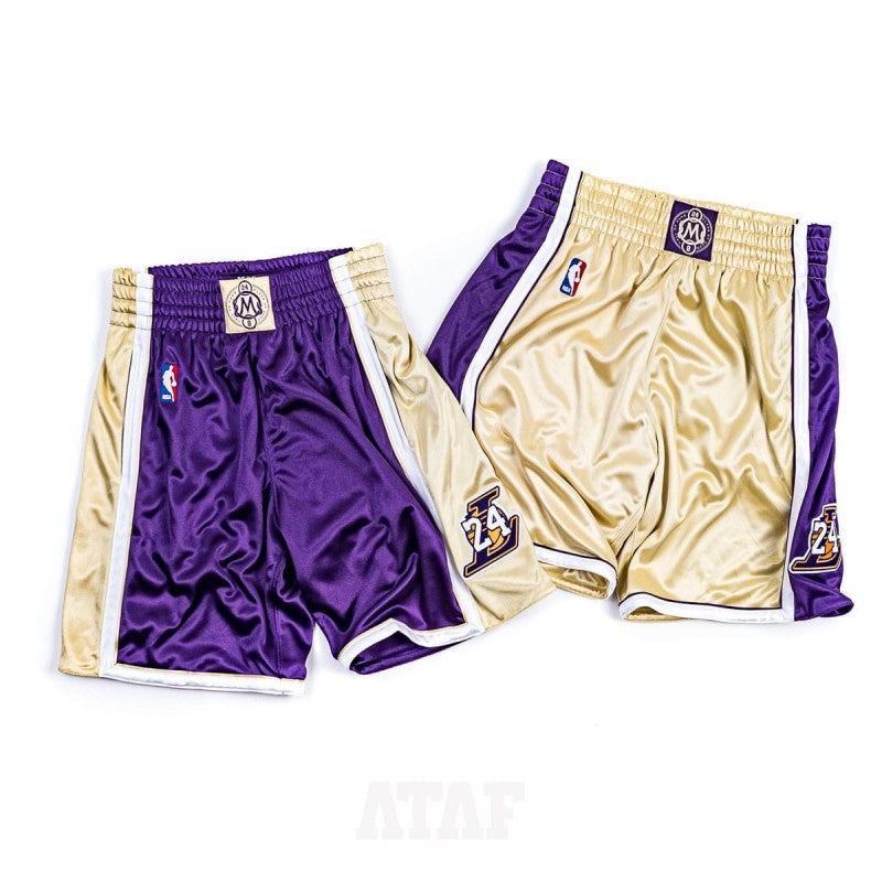 Mitchell & Ness NBA Hall Of Fame Authentic Shorts Los Angeles Lakers 1996-2016 Kobe Bryant Purple