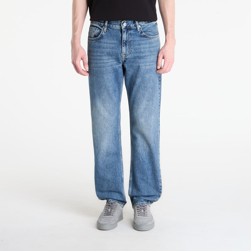 Jeansy Karl Lagerfeld Jeans Straight Denim Tinted Visual Washed Blue