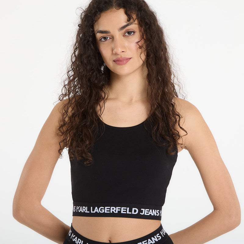 Karl Lagerfeld Jeans Milano Tank Black