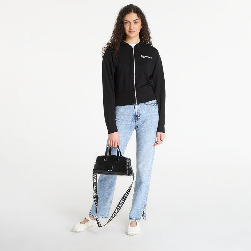 Karl Lagerfeld Jeans Milano Hoodie Black