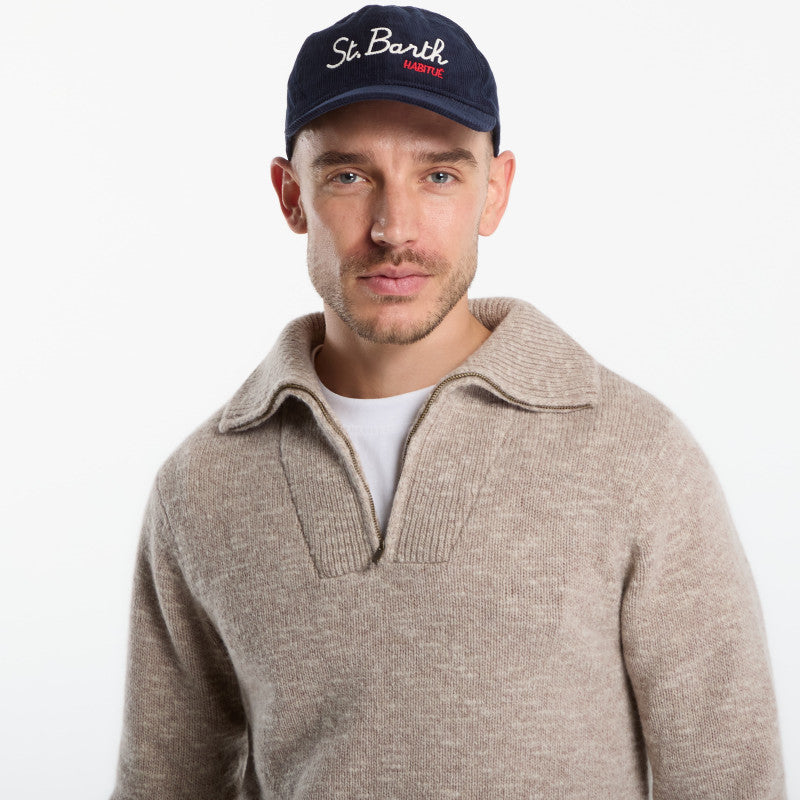 MC2 Saint Barth Baseball Corduroy S Cap SB Habitue