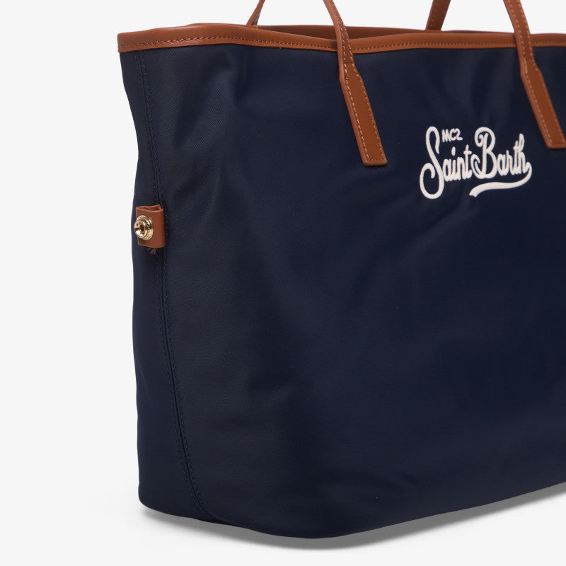 MC2 Saint Barth City Bag Nylon Brown