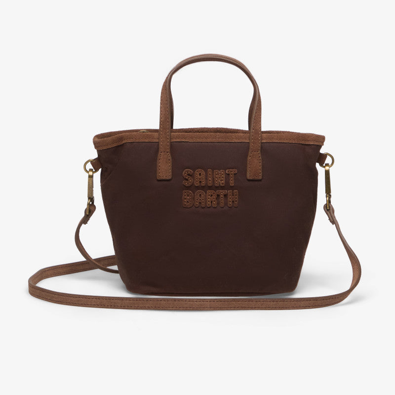 MC2 Saint Barth City Bag Mini Wax Brown