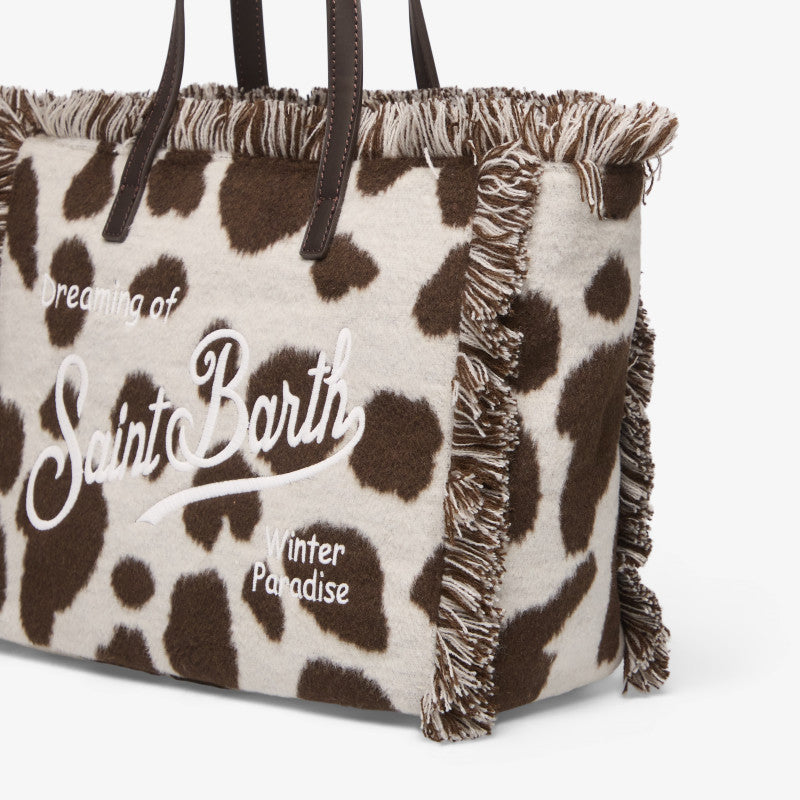 MC2 Saint Barth Colette Felt N Bag Cow