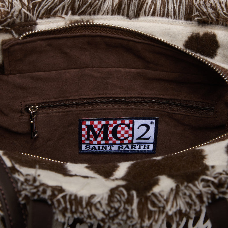 MC2 Saint Barth Colette Felt N Bag Cow