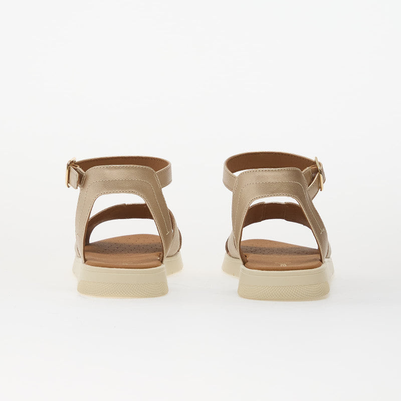 Geox D Dandra Lt Gold/ Lt Taupe