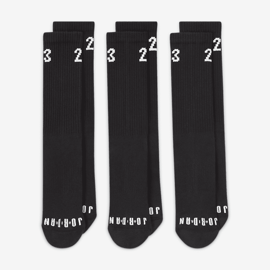 Jordan Essential Crew kojinės (3 poros)