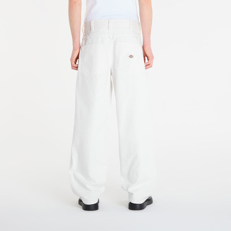 Jeansy Dickies Selvedge Double Knee Deni White