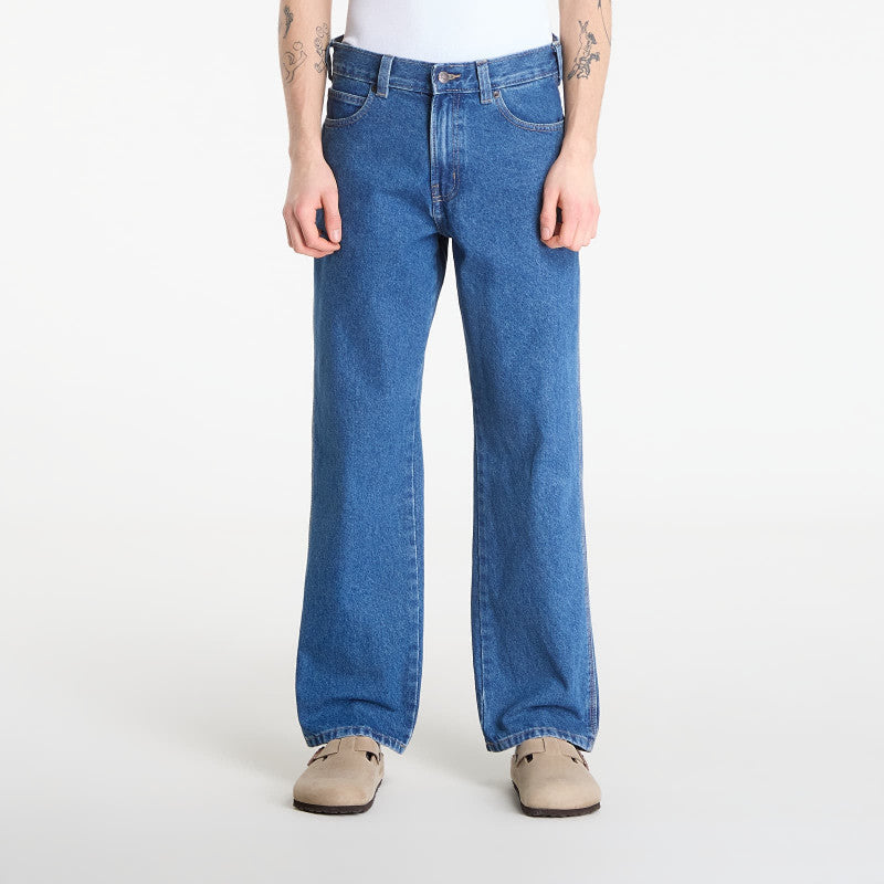 Jeansy Dickies 954 Relaxed Straight Work Jeans Denim Blue