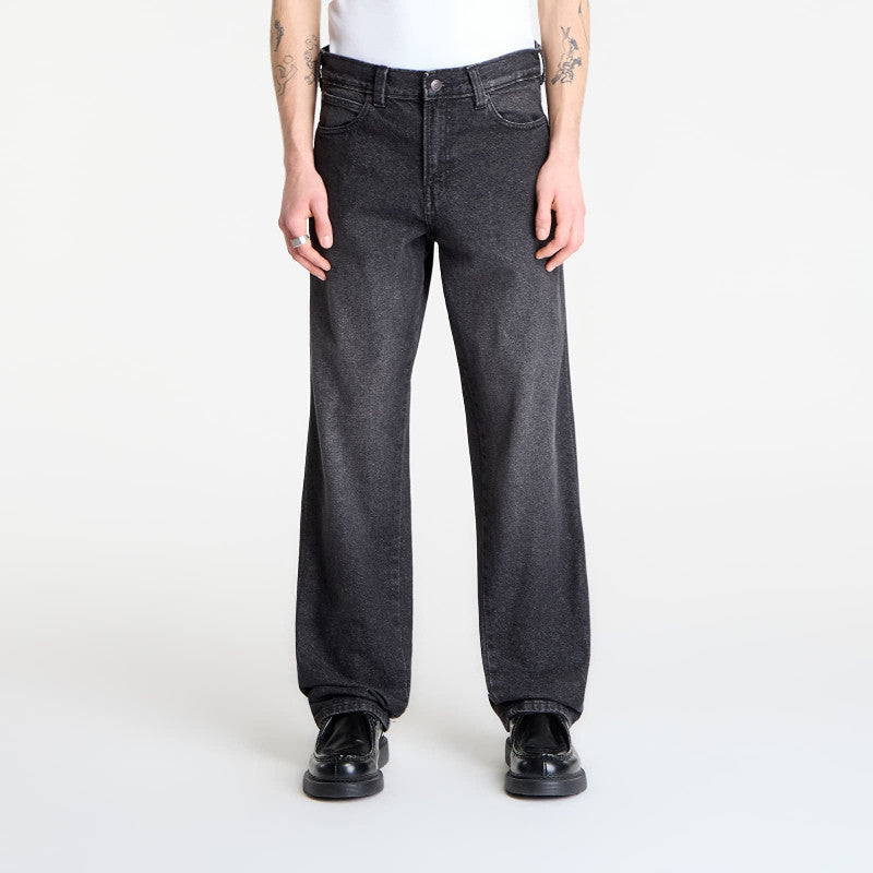 Jeansy Dickies 954 Relaxed Straight Work Jeans Black Washed
