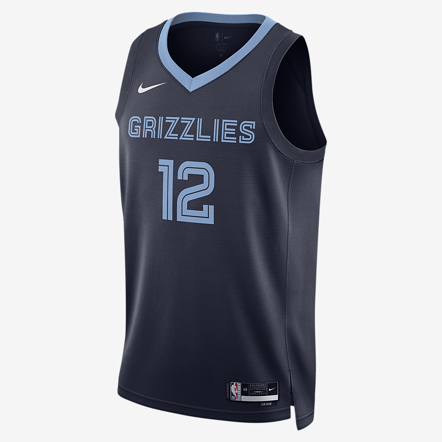 Memphis Grizzlies Icon Edition 2022/23 Jordan Dri-FIT NBA Swingman Jersey