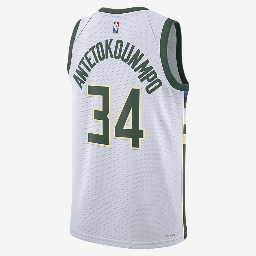 Nike Dri-FIT NBA Swingman Jersey Milwaukee Bucks Association Edition 2022/23
