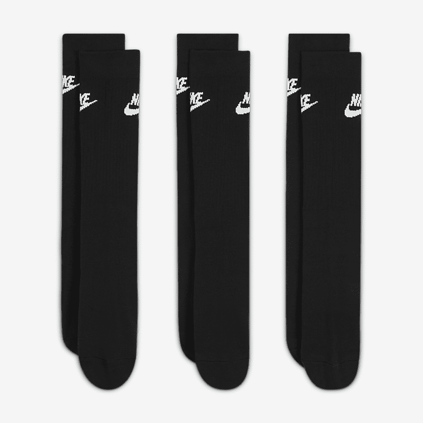 Nike Sportswear Everyday Essential Crew Socks 3 Pairs