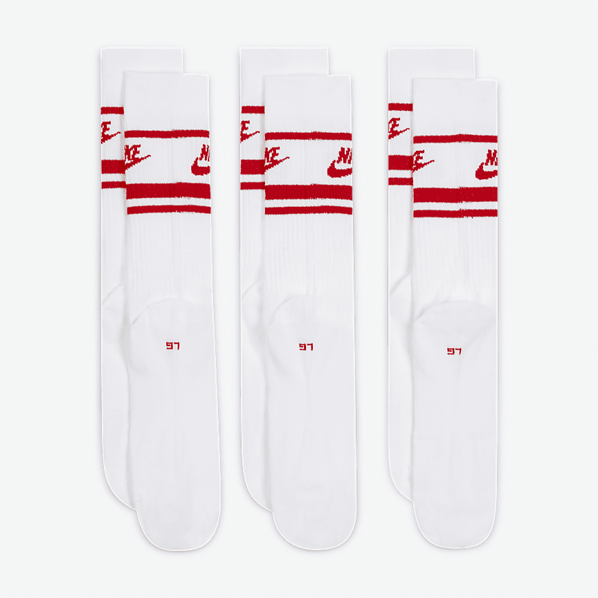 Nike Sportswear Dri-FIT Everyday Essential Crew kojinės (3 poros)