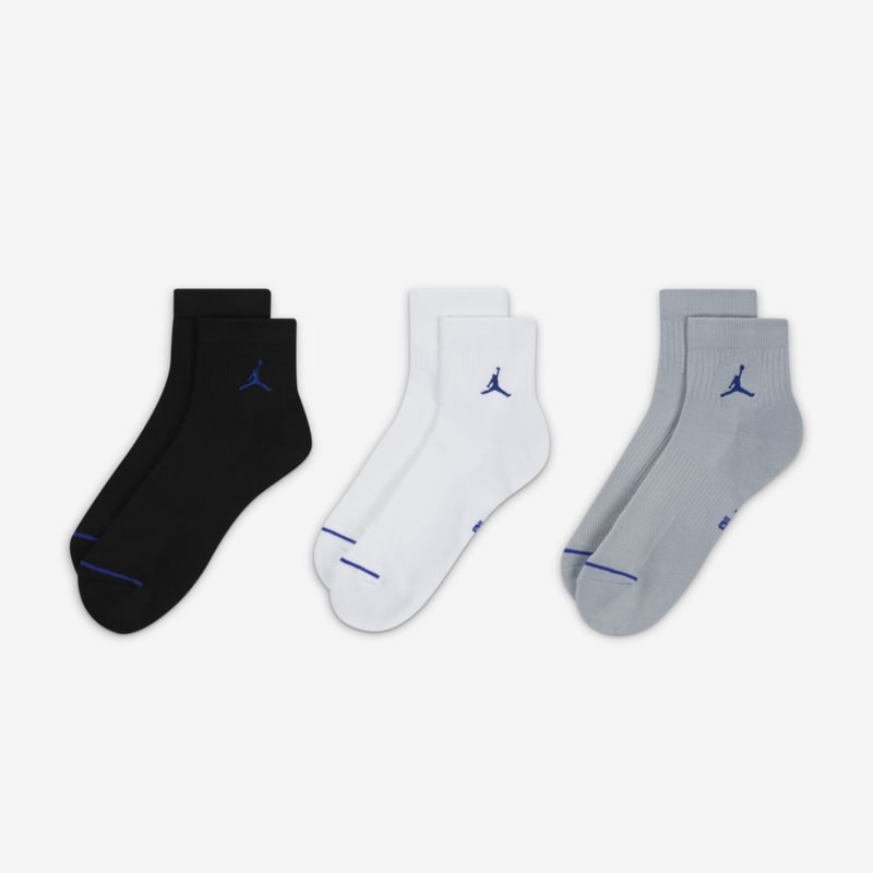 Jordan Everyday Ankle Dri-Fit Kojinės (3 Poros)