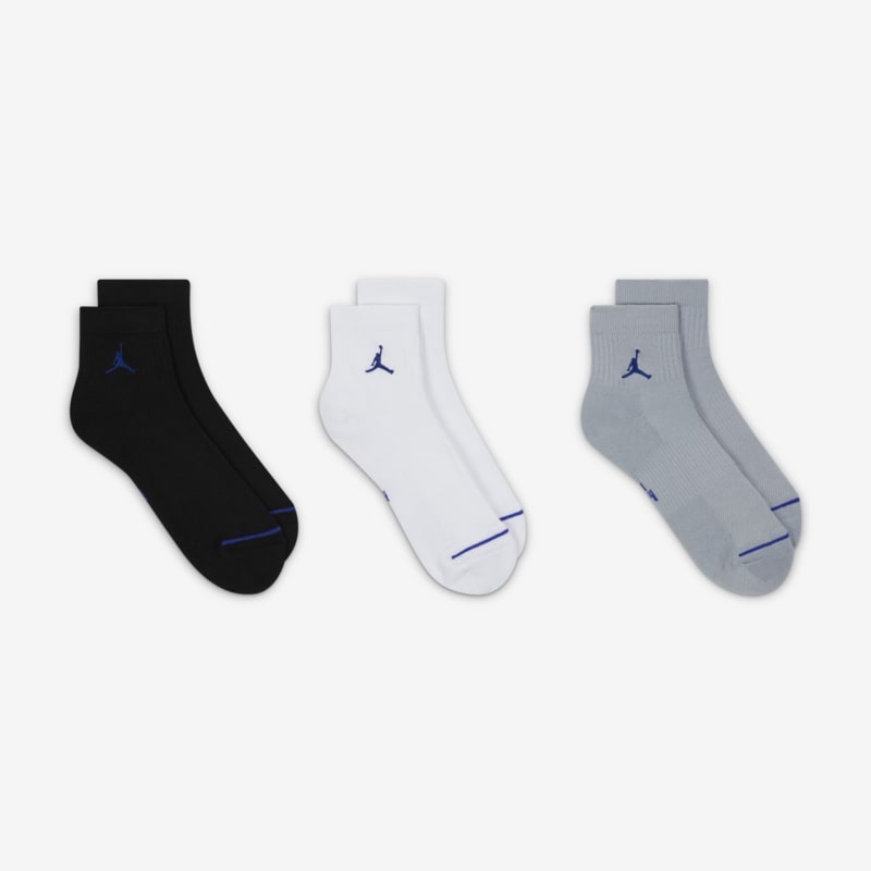 Jordan Everyday Ankle Dri-Fit Kojinės (3 Poros)