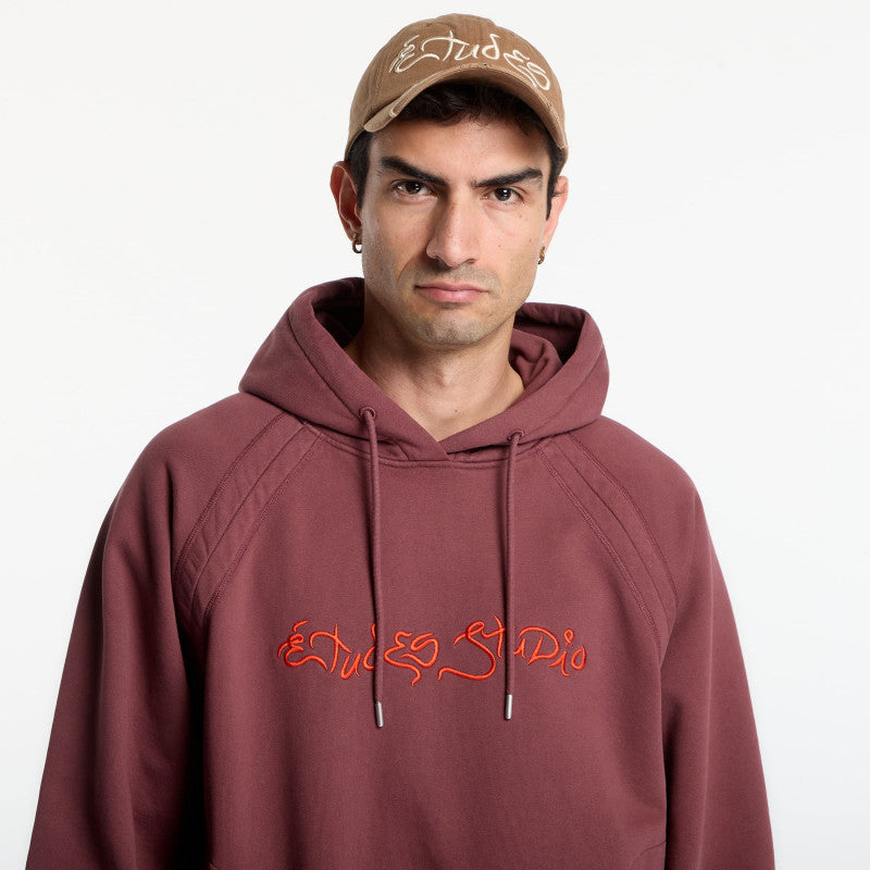Études Studio Oversize Hoodie Dream Dark Red