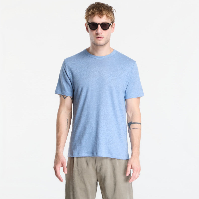 MC2 Saint Barth Ecstasea N T-Shirt Linen Dusty Blue
