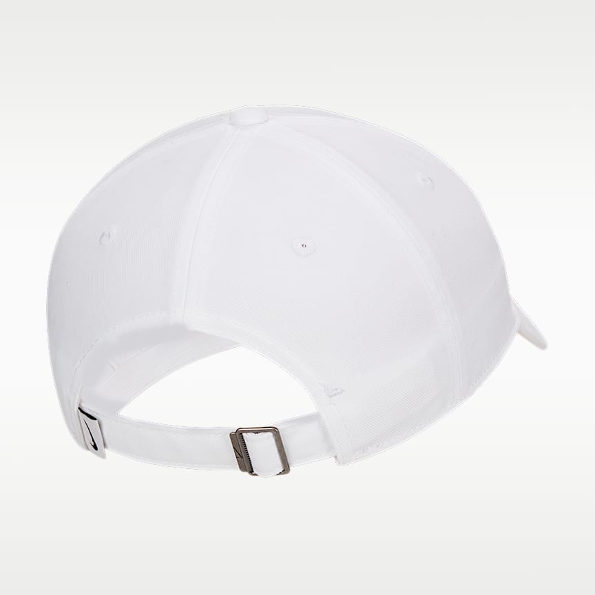 Nike Club Unstructured Swoosh Cap White/ White