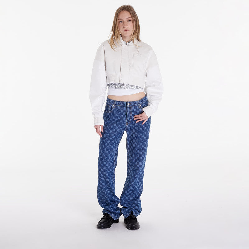 Nike Sportswear Destroyer Women's Cropped Canvas Jacket Phantom/ Summit White/ Summit White