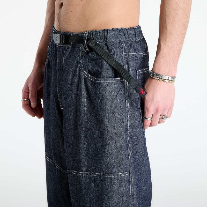 Gramicci Japanese Chambray Double Knee Navy