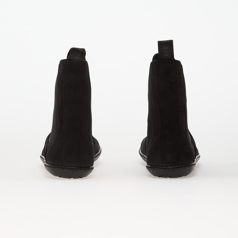 Groundies Camden Women Matte Suede Black