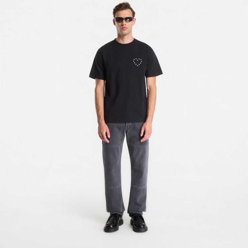 Études Studio Wonder B Heart T-Shirt Black