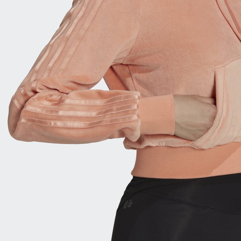 adidas Originals Wmns Crop Full-Zip Hoodie