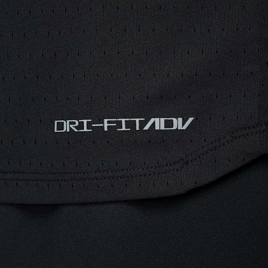 Nike AeroSwift Men's Dri-FIT ADV Short-Sleeve Running Top Black/ Summit White
